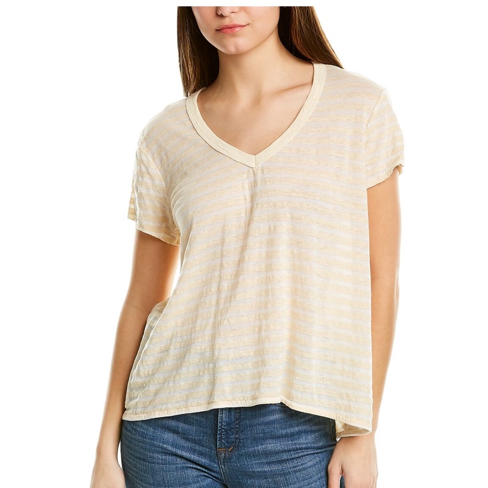 Wilt Shrunken Linen Blend Boyfriend Shirt